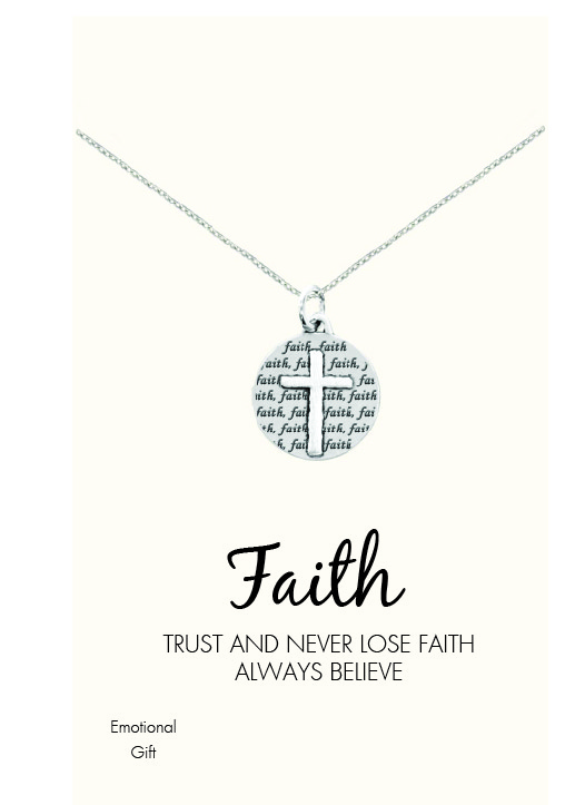 Faith Pendant Necklace